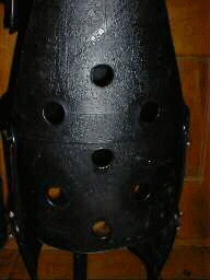 Covering this with a tabard would be a good idea.